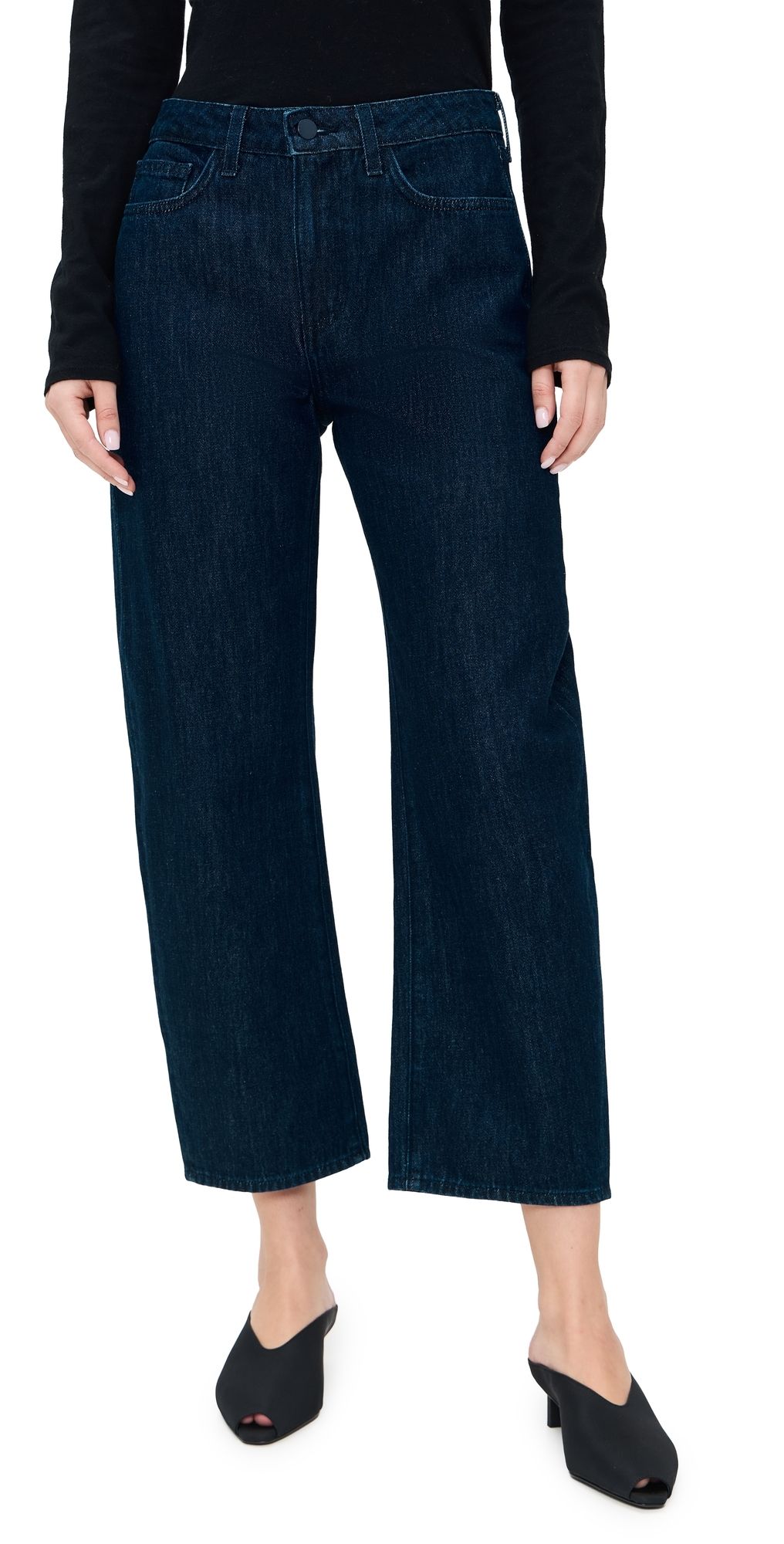 L'AGENCE Mallis High Rise Bow Leg Jeans Hobart 31