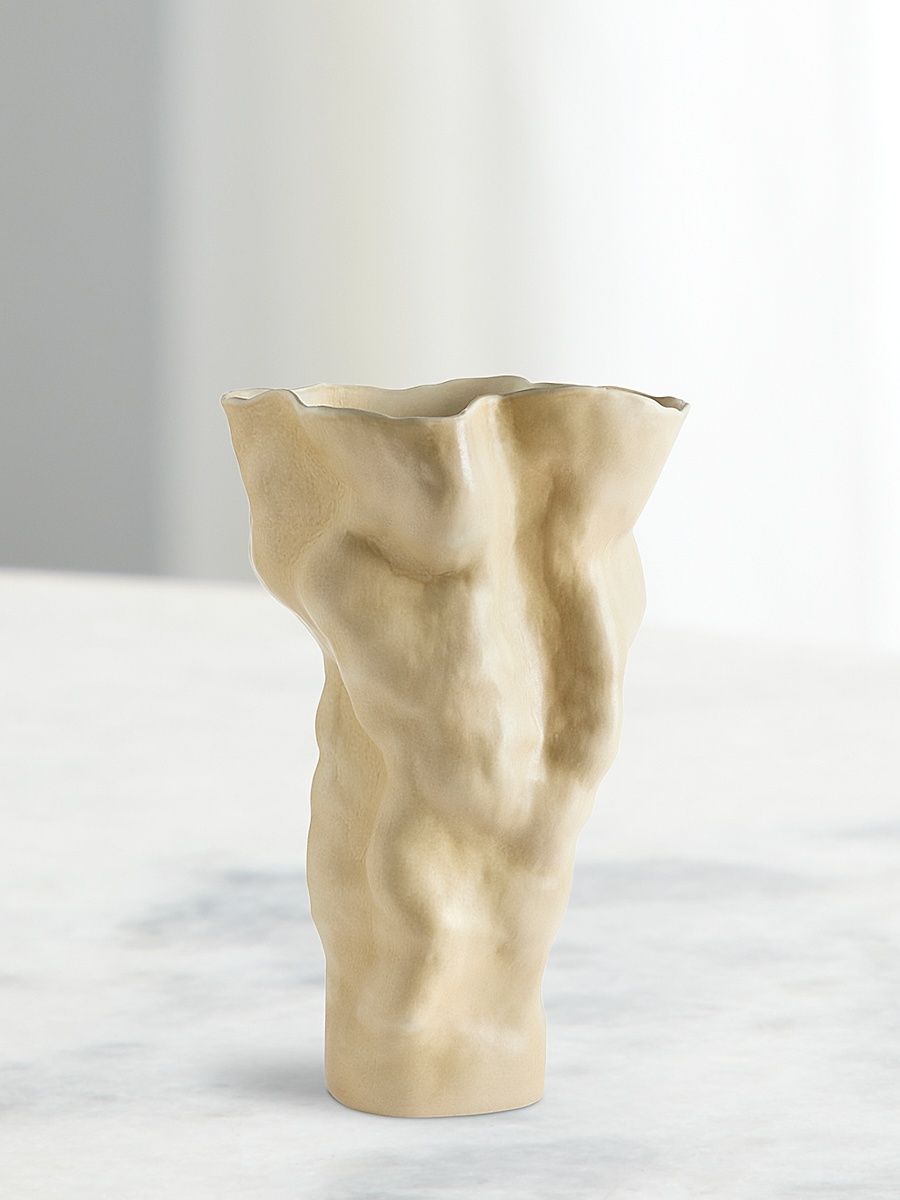 Timna Tall Vase - Beige