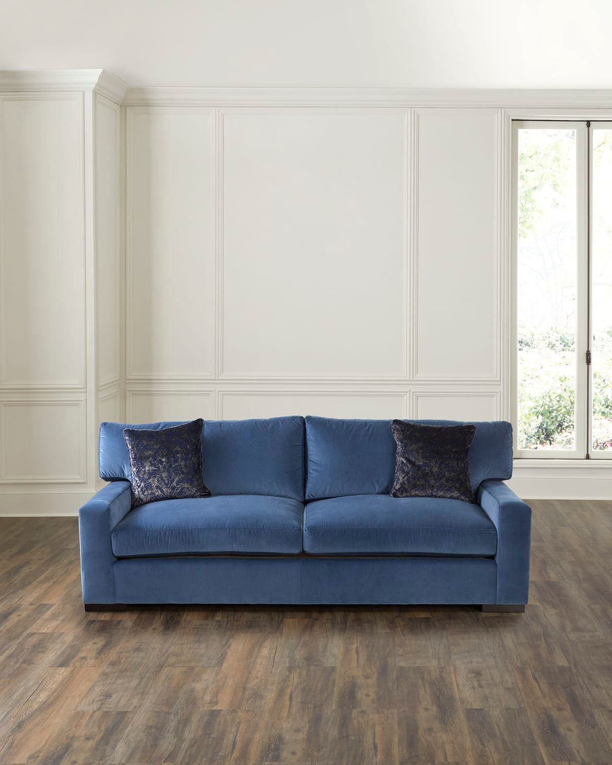 Ciaran Velvet Sofa, 90"