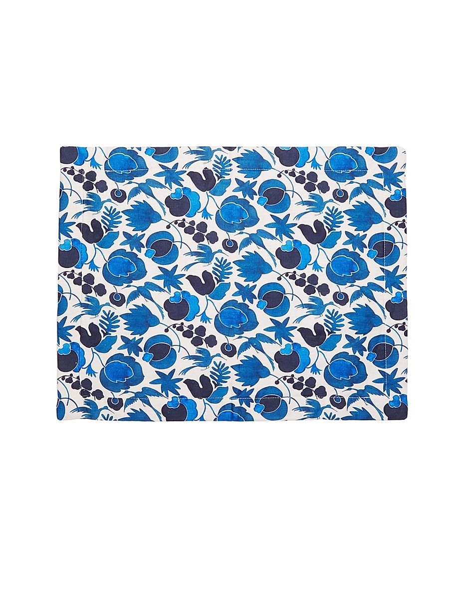 Placemat Set of 2 - Wildbird Small Blue