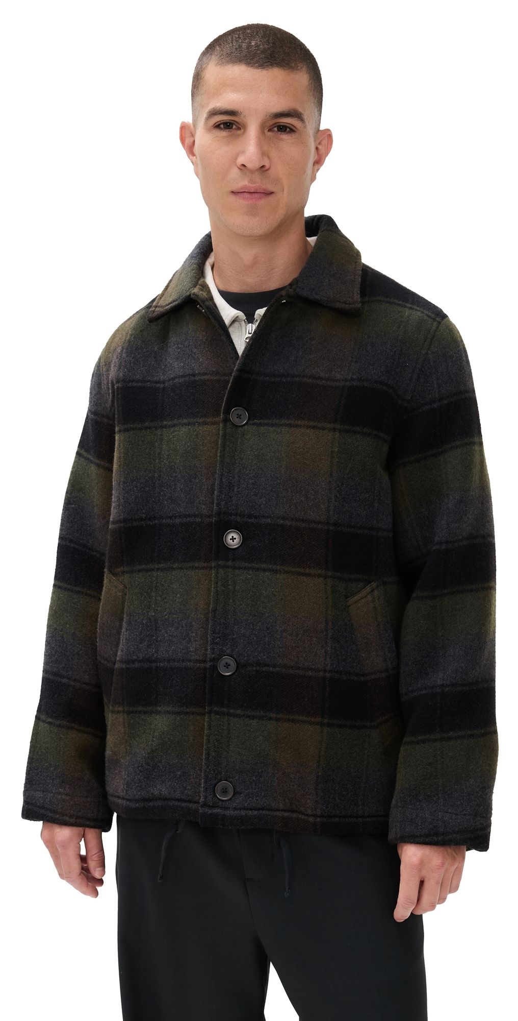 Universal Works Wayfarer Jacket Black/Brown M