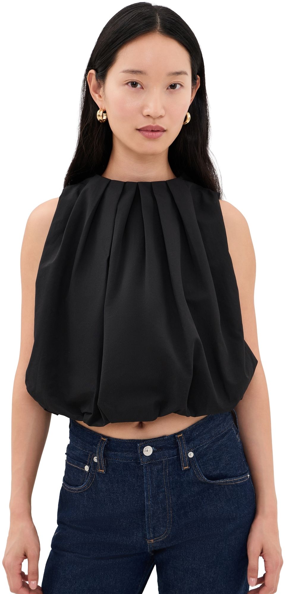 Lioness Beverly Bubble Top Noir XL