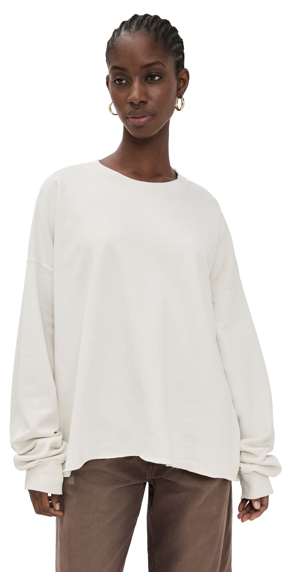 Rachel Comey Fonder Sweatshirt Dirty White XS/S