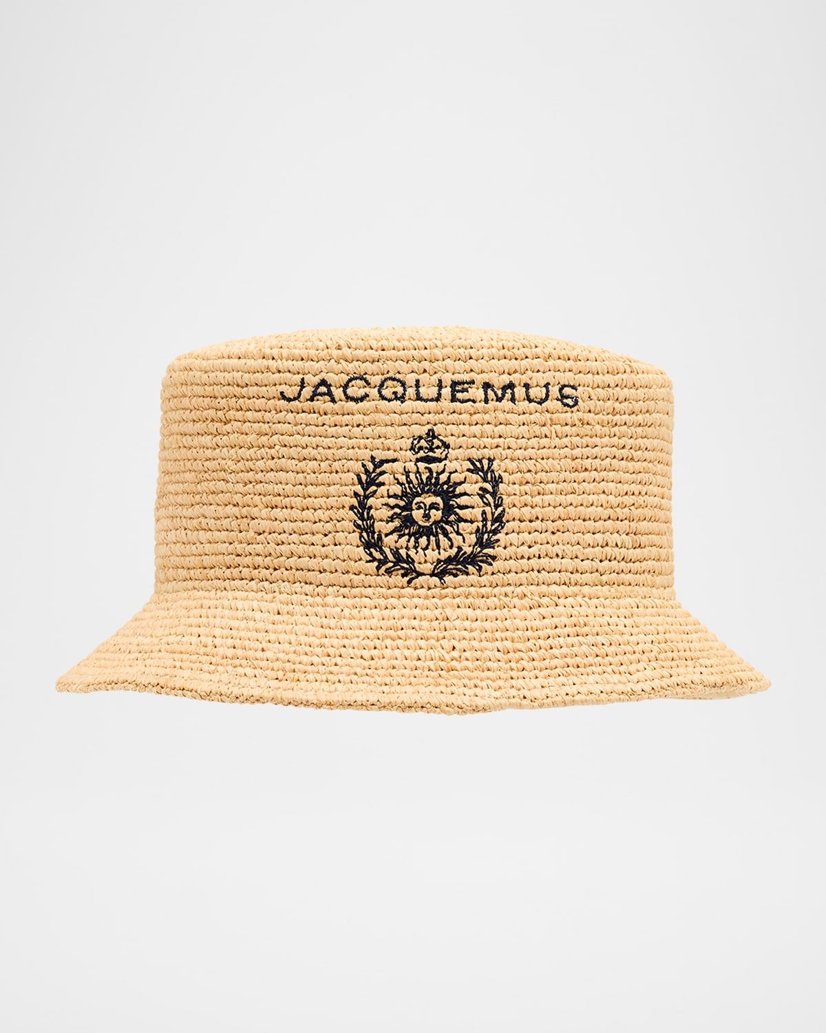 Le Bob Pesco Raffia Bucket Hat