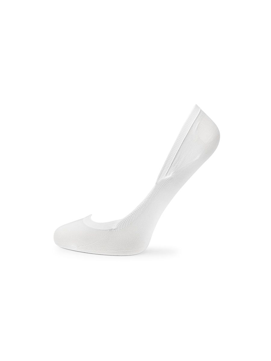 Falke Women's Elegant Step No-Show Socks - White - Size 9.5