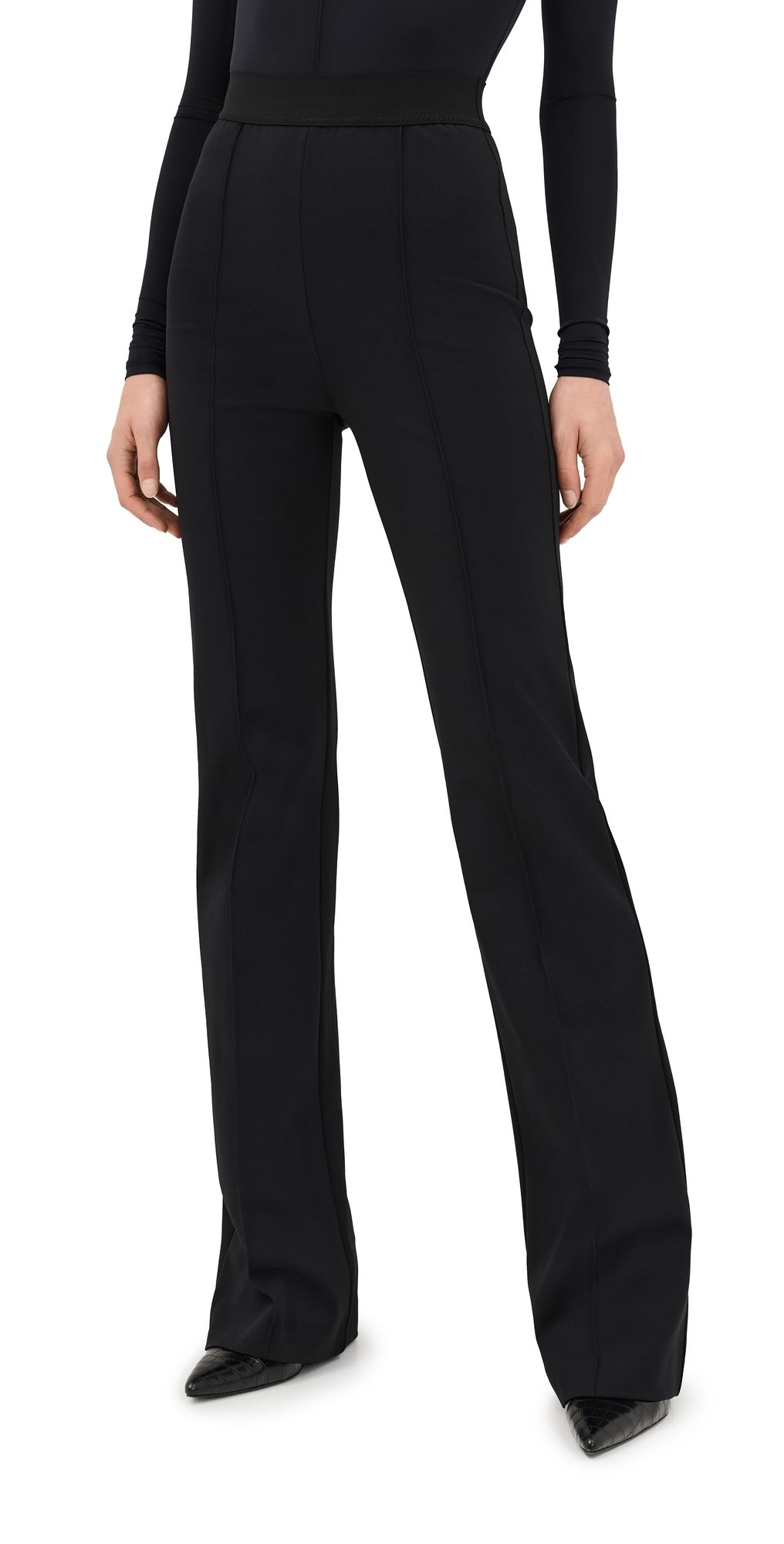 WARDROBE. NYC RHW Stretch Trousers Black S