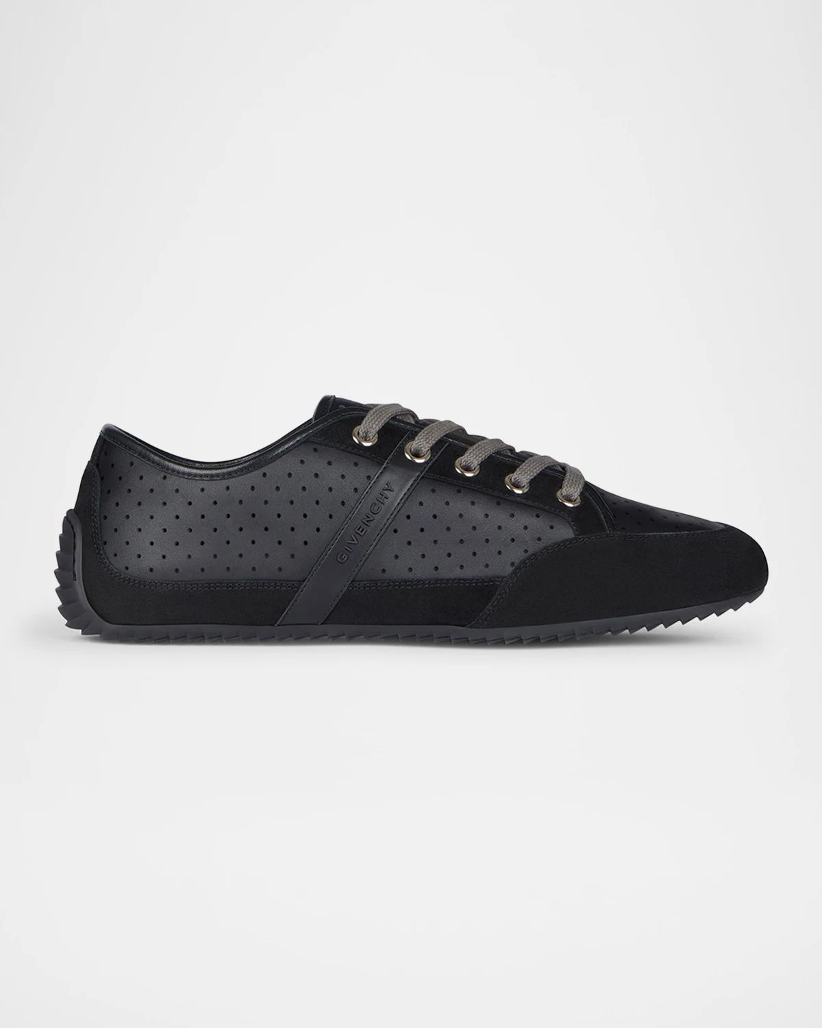 Men & apos;s Slim Perforated Sneakers