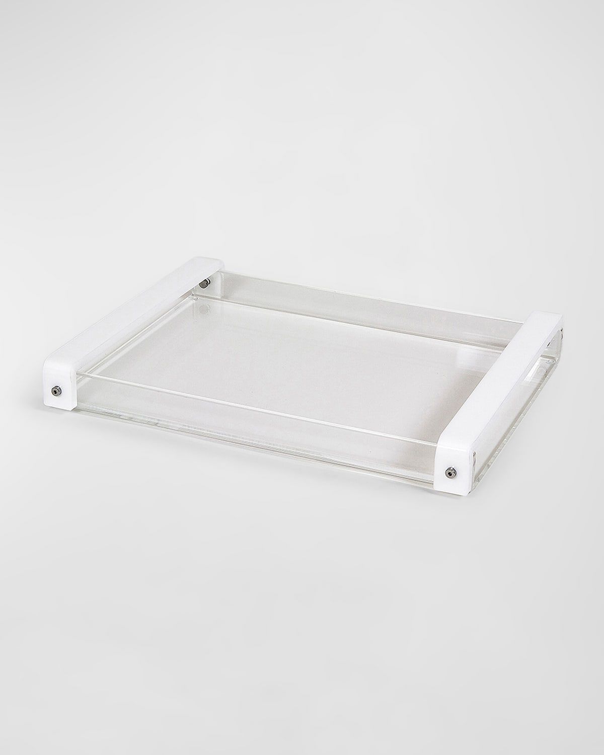 Lucite Tray with Handle