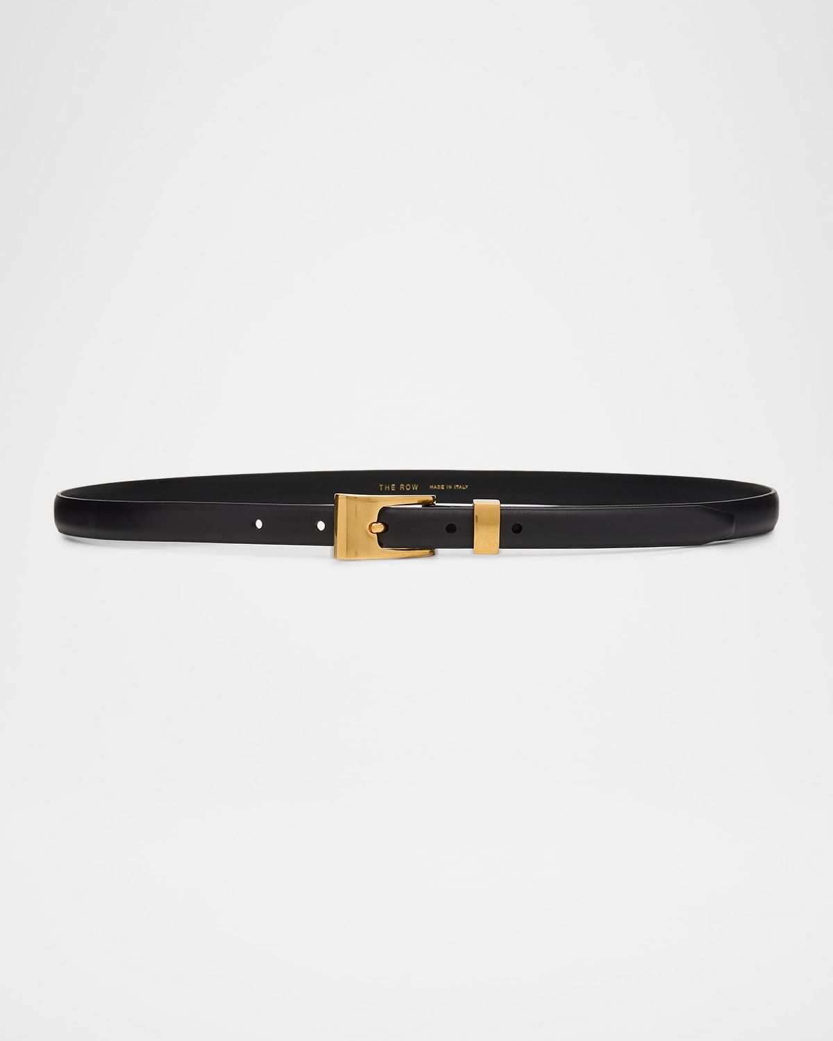 Downtown Leather Skinny Belt