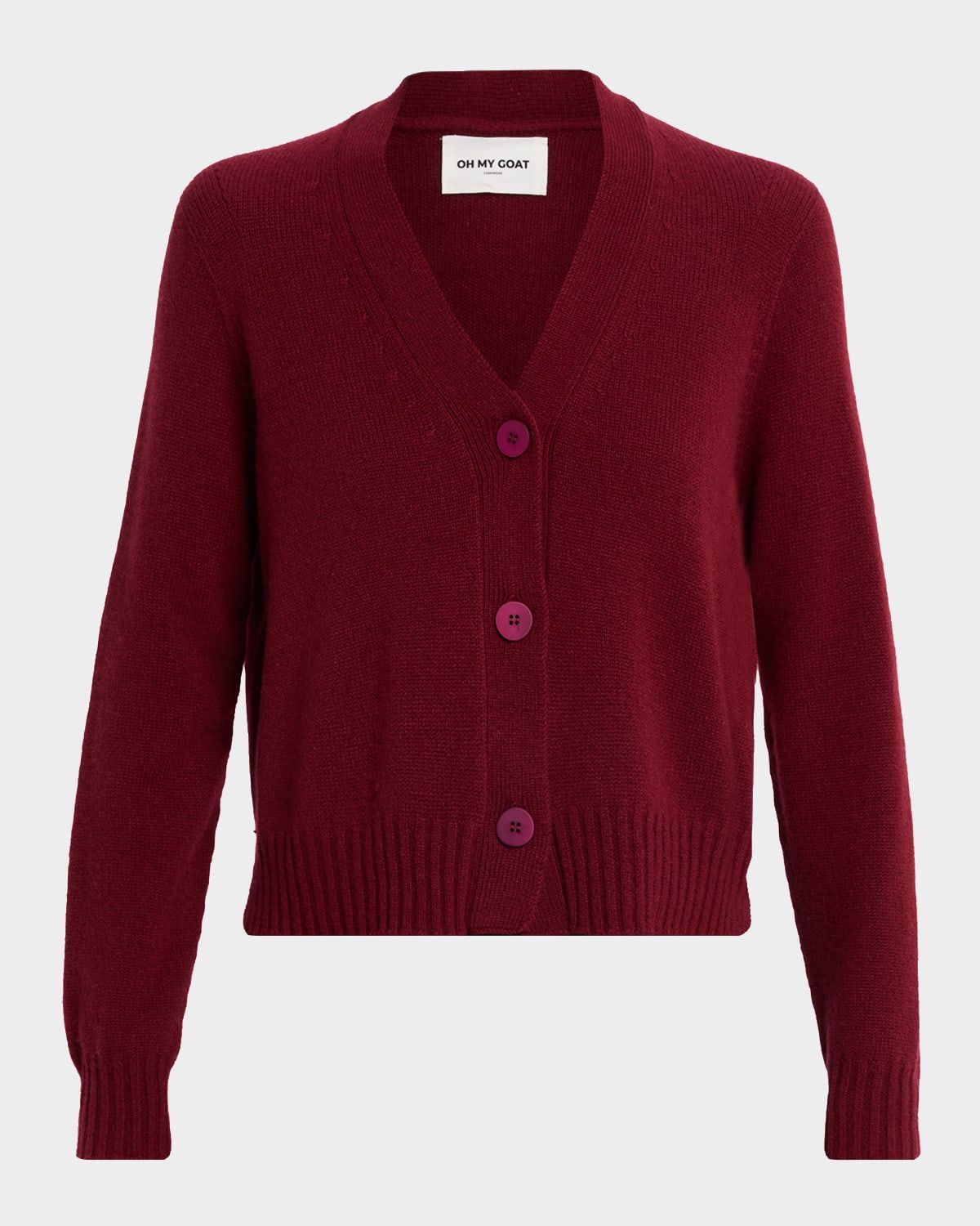 V-Neck Cashmere Cardigan