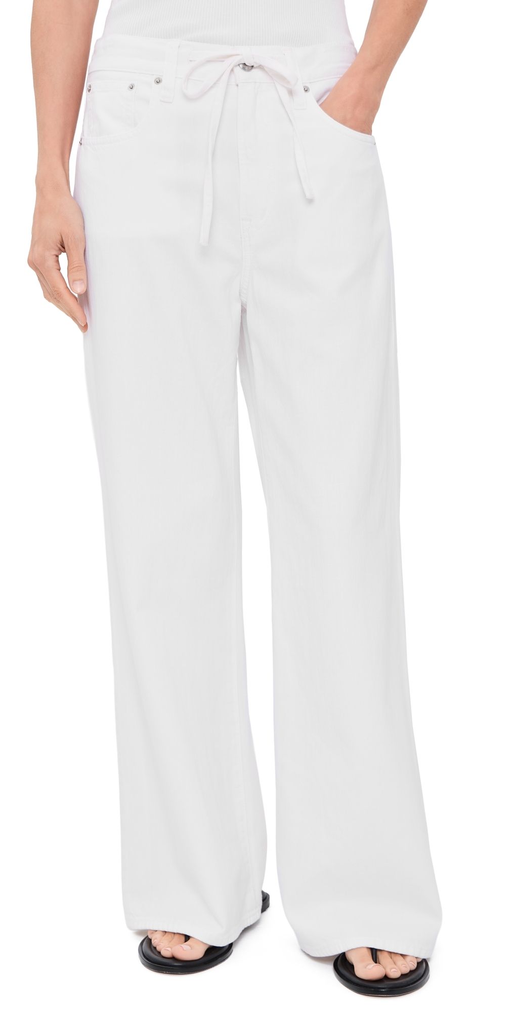 Madewell Ultimate Wide Petite Jeans Tile White 31