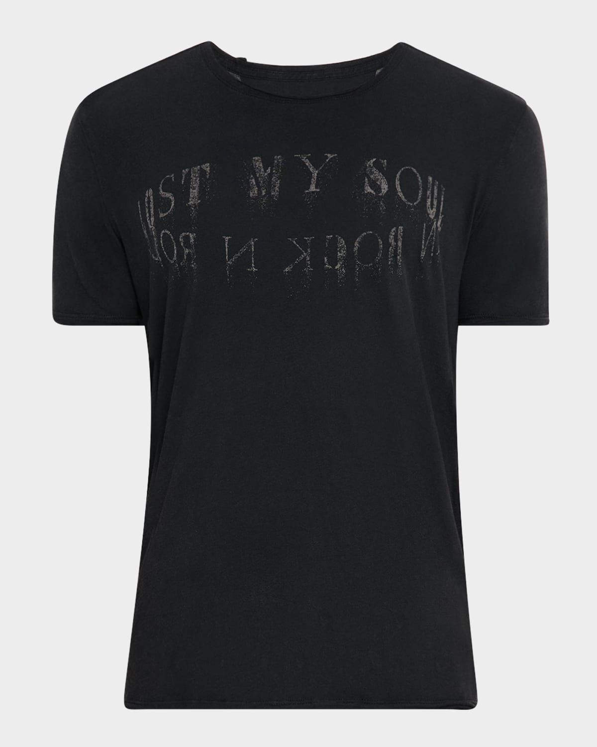 Men & apos;s Lost My Soul Circle Graphic T-Shirt