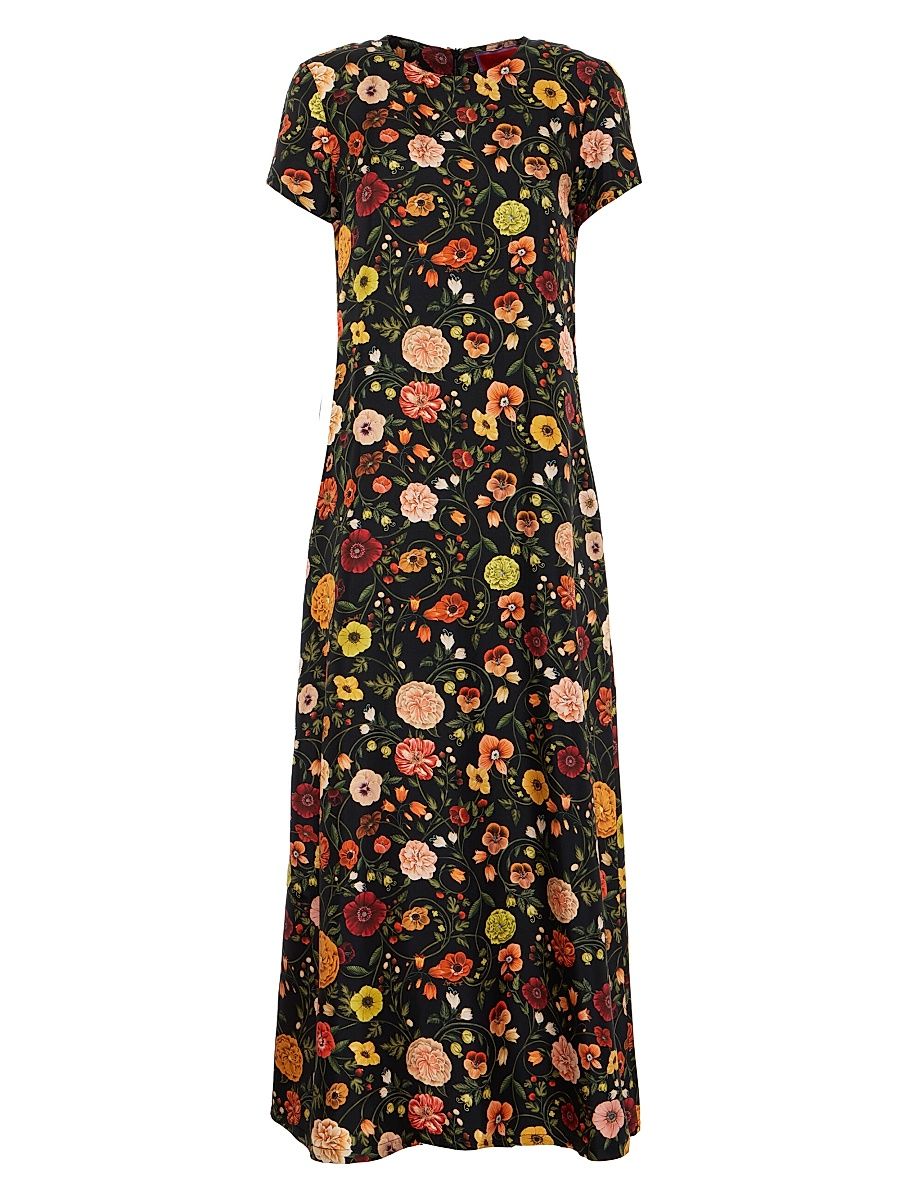 Women's Swing Dress - Botticelli Black - Size XL