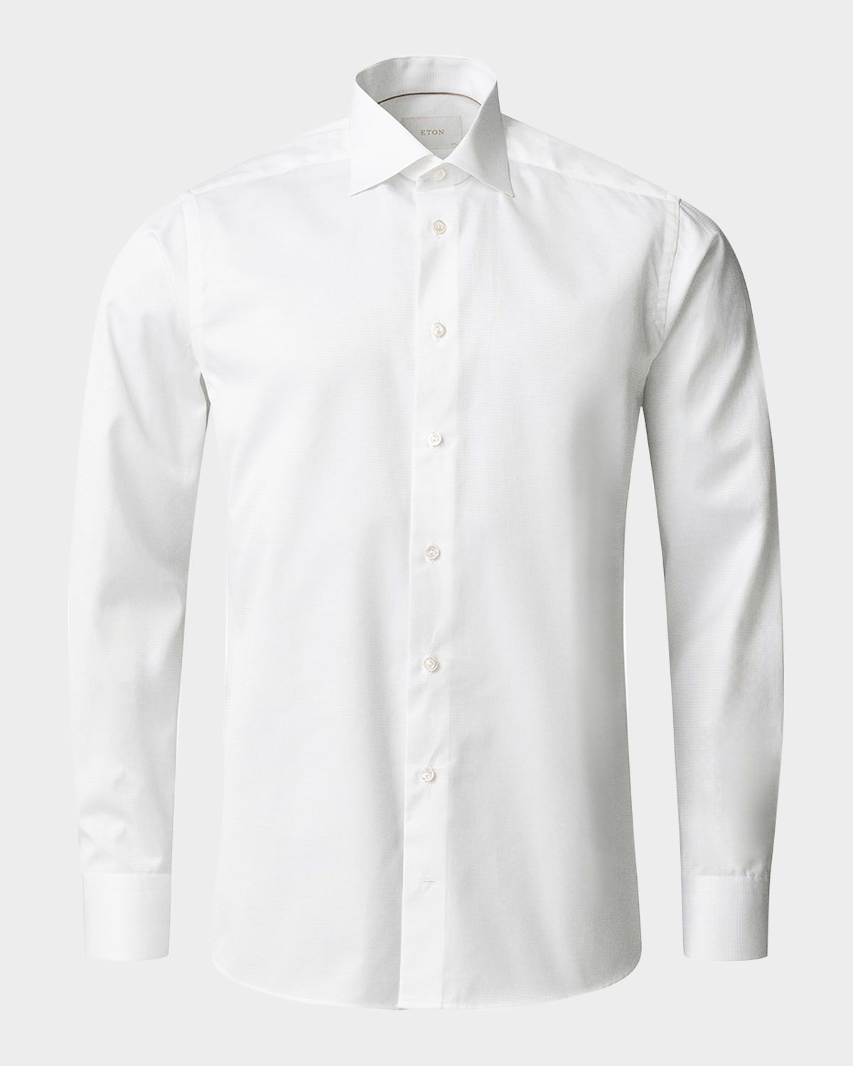 Men & apos;s Contemporary-Fit Semi-Solid Elevated Dress Shirt