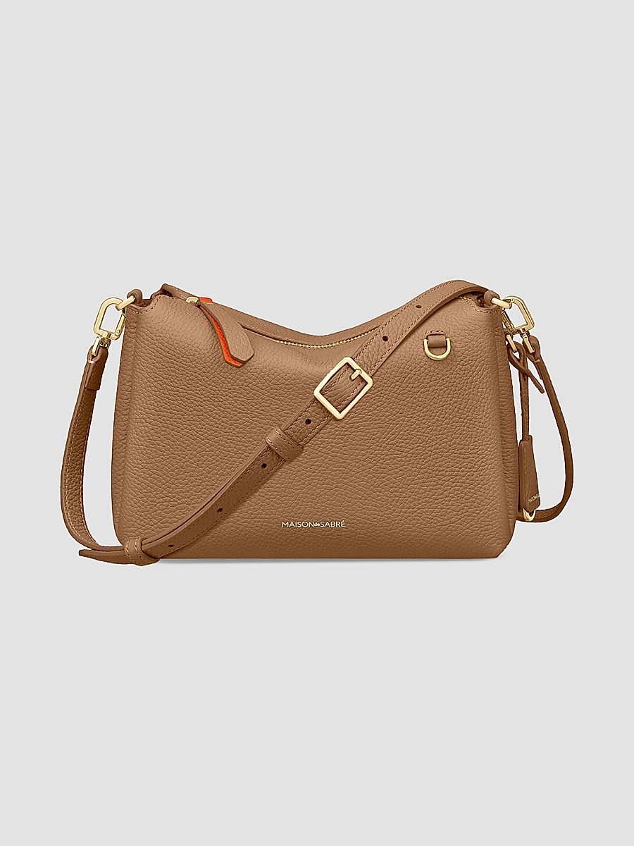 Maison de Sabre Women's The Soft Trio Crossbody Bag - Sandstone Brown