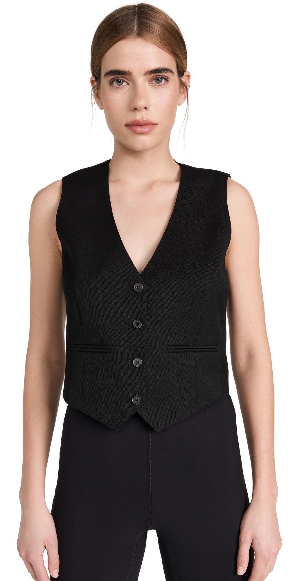 WARDROBE. NYC Waistcoat Off White XS