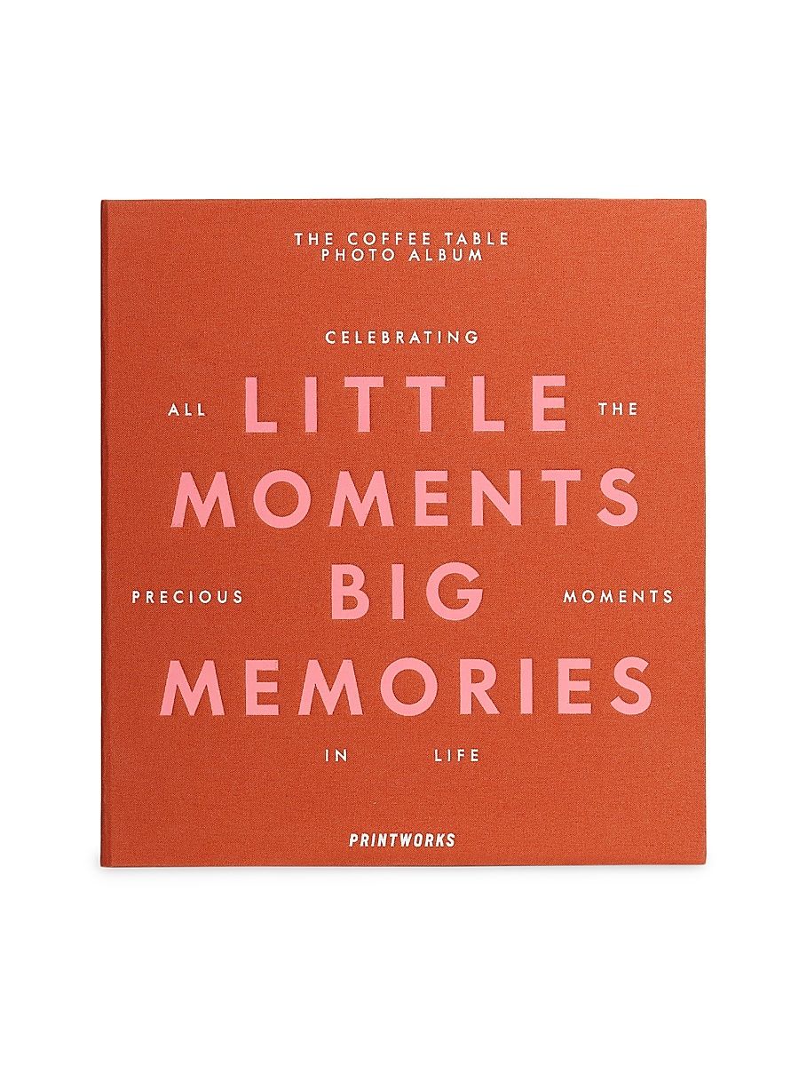 Photo Album - Little Moments Big Memories - Orange