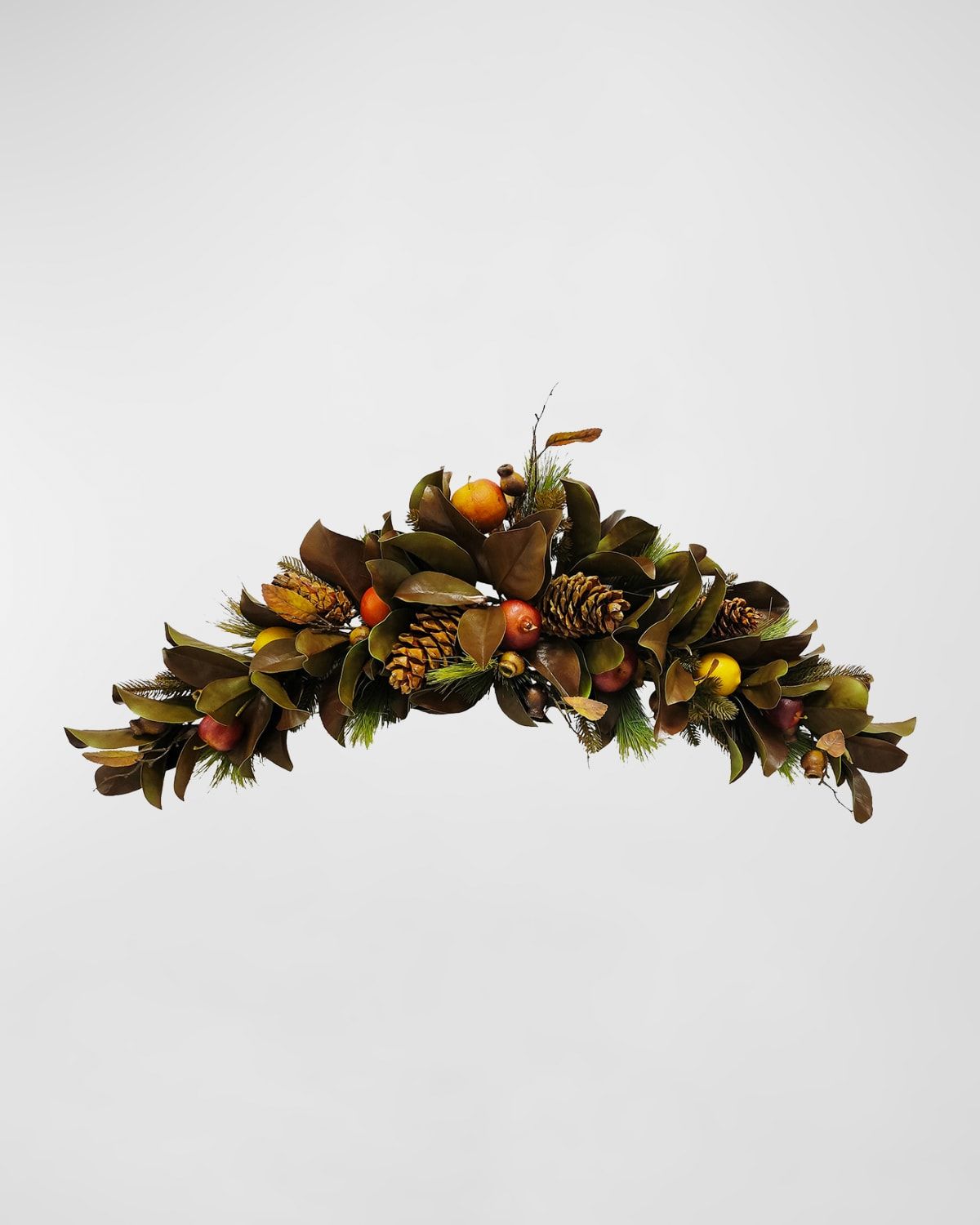 45" Magnolia Leaf and Fruit Garland