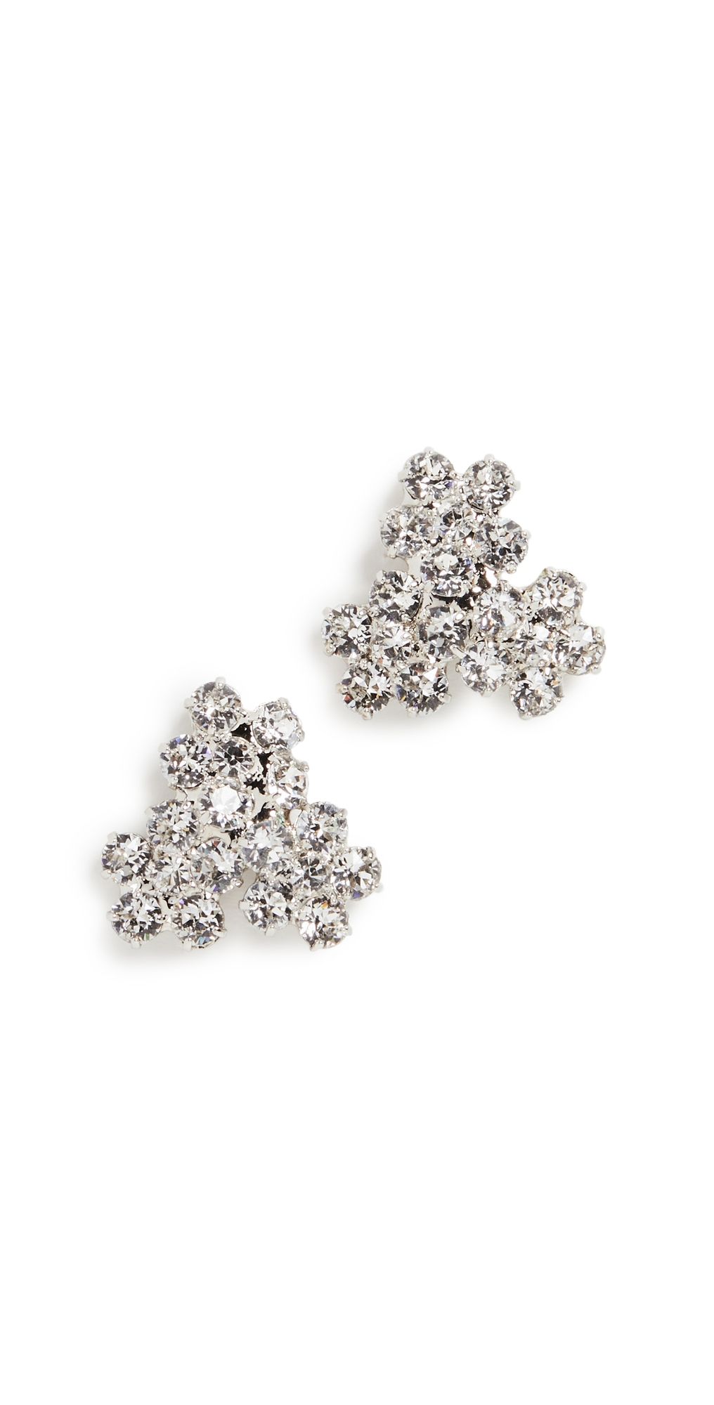 Jennifer Behr Violet Stud Earring Crystal One Size