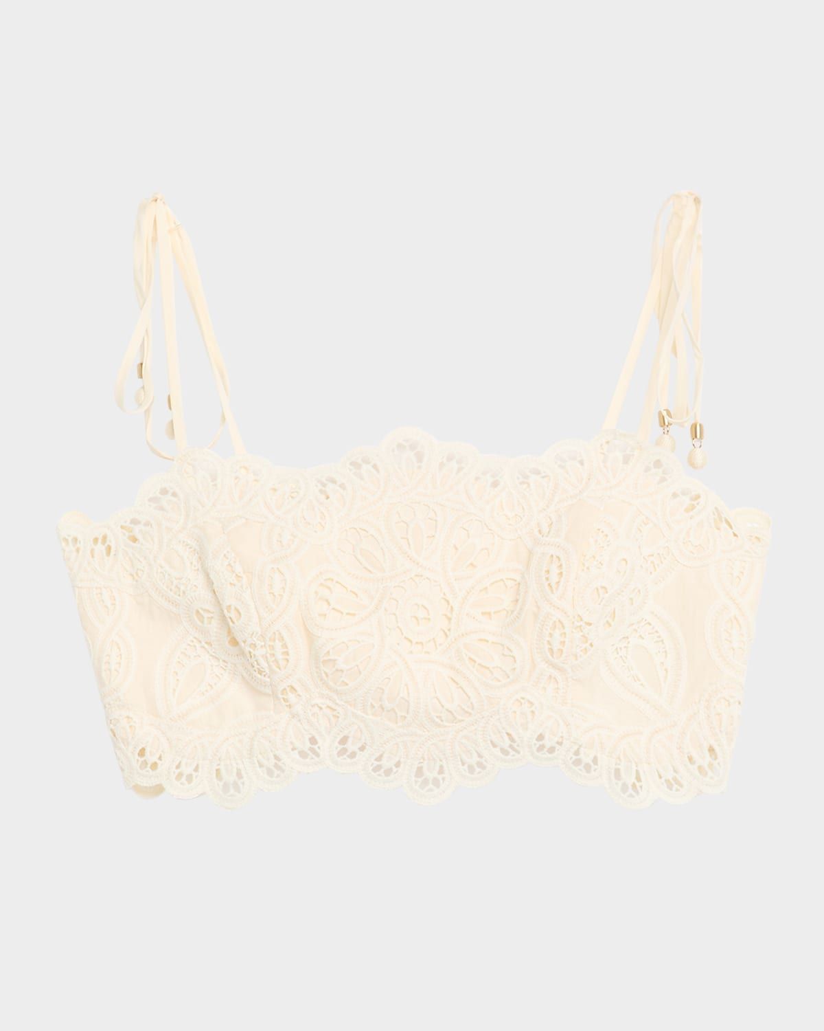 Rhiannon Embroidered Tie Bodice