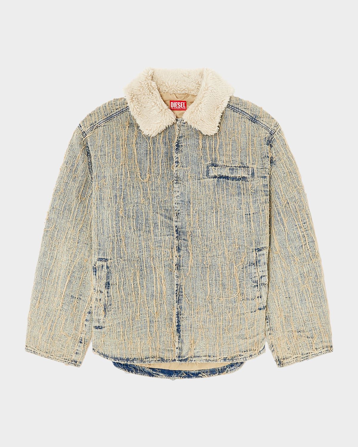 Men & apos;s D-Ivar-S Furry Collar Jacket