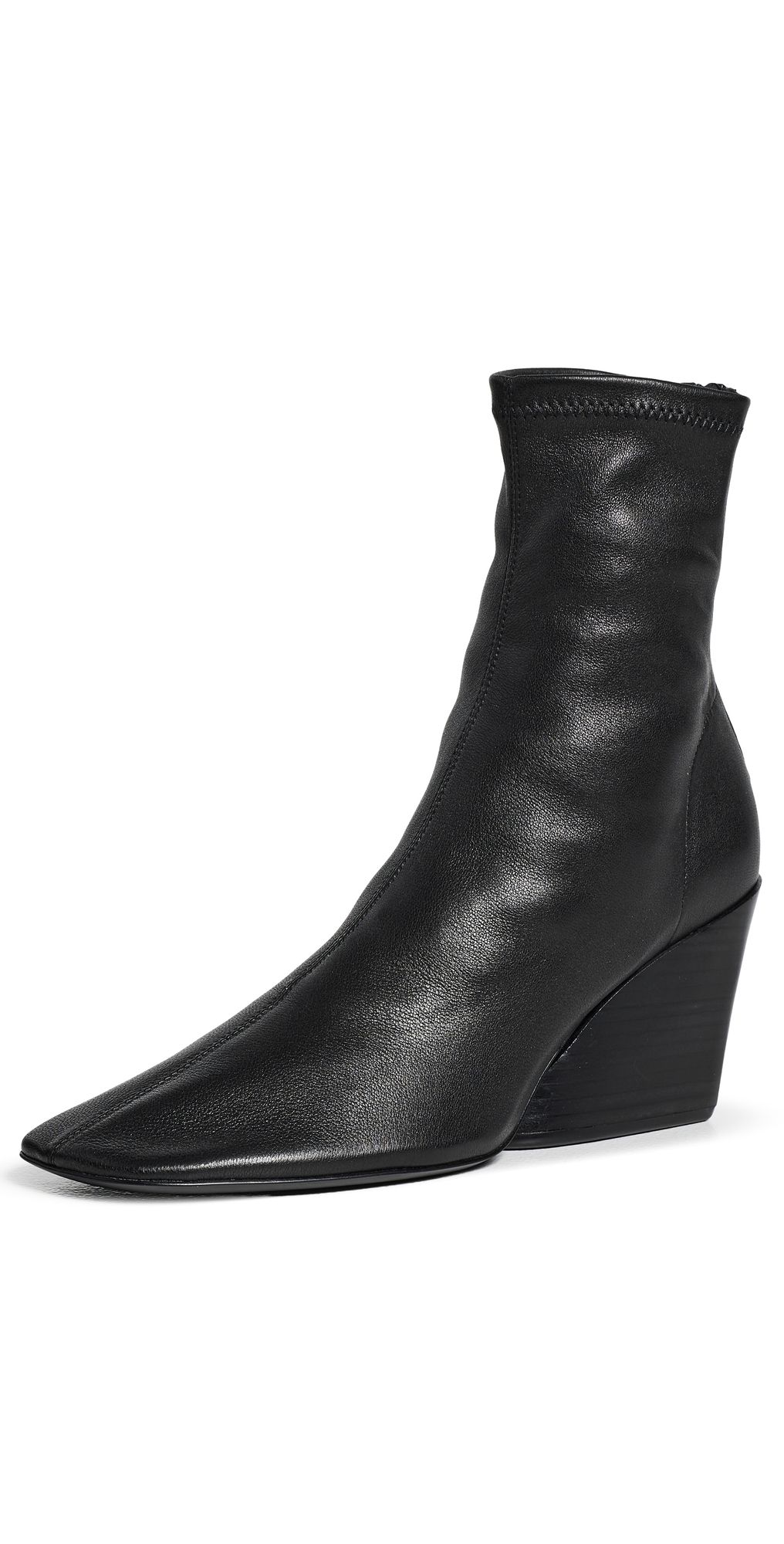 Proenza Schouler Slant Stretch Boots Black 41