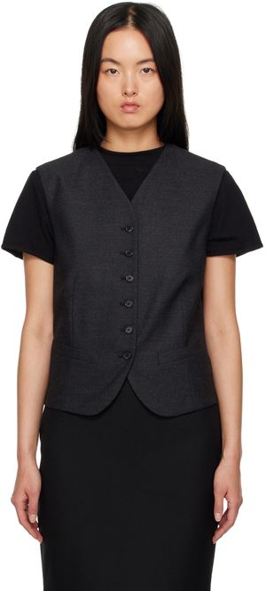 The Row Gray Vegas Vest