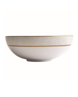 Sauvage White Salad Bowl, 6.7"