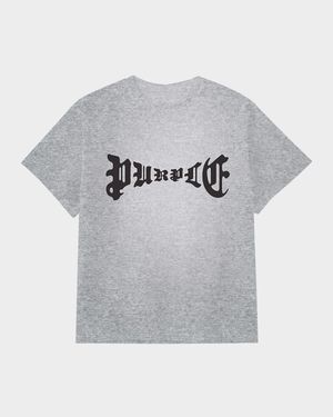 Men's Textured Inside-Out T-Shirt