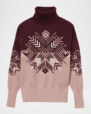 Snowflake Ellis Turtleneck Sweater