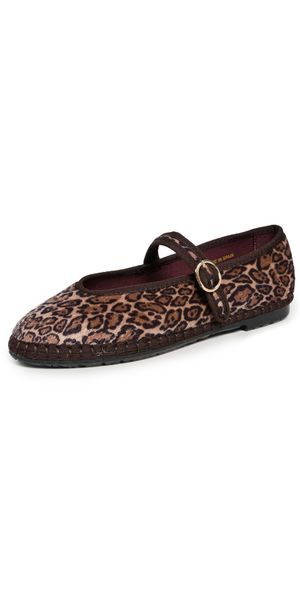 Flabelus Pierre Leopard Flats Leopard 35