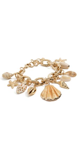 Ettika Mermaid Tears 18k Gold Plated Bracelet Gold One Size