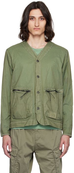 C.P. Company Green Button Jacket
