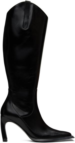 KNWLS Black Hellz Riding Boots