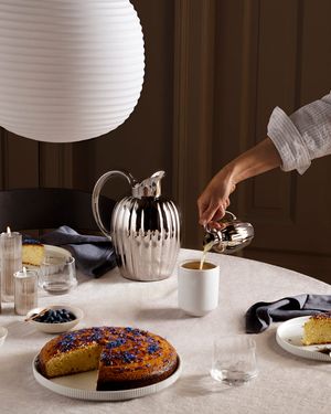 Bernadotte Stainless Steel Tealight and Candleholder, Set of 3