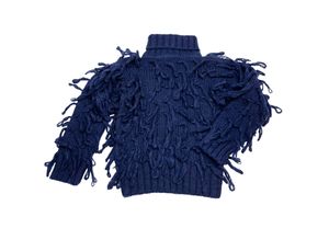 Bakker - Seconde Main - Pull enfant bleu - 8 ans - Taille 8A - Bleu