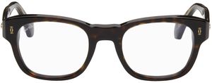 Cartier Tortoiseshell Square Sunglasses