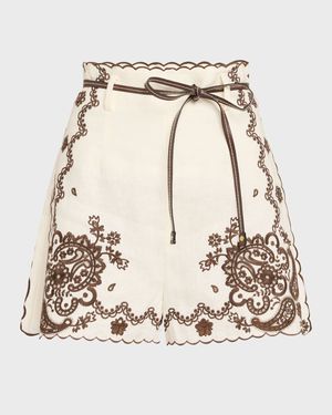 Ascension Embroidered Shorts