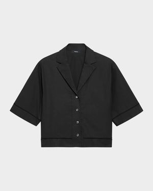 Short-Sleeve Boxy Shirt