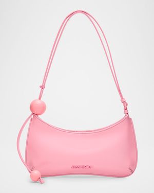 Le Bisou Perle Leather Shoulder Bag