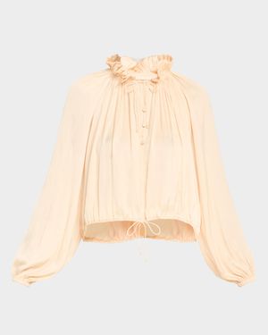 Laurette Long-Sleeve Blouse