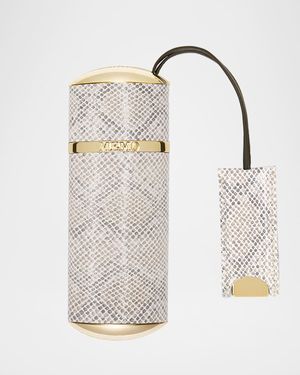 Pink Python Travel Case