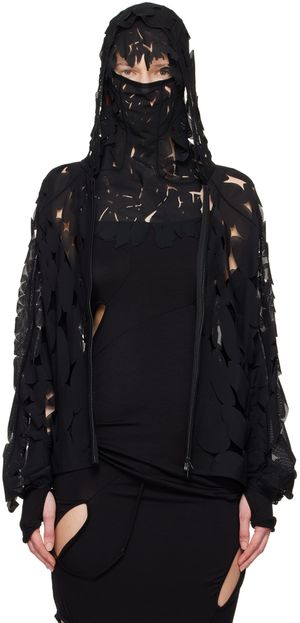 POST ARCHIVE FACTION (PAF) Black 6.0 Left Hoodie