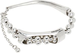 HYEIN SEO Silver Beaded Bracelet