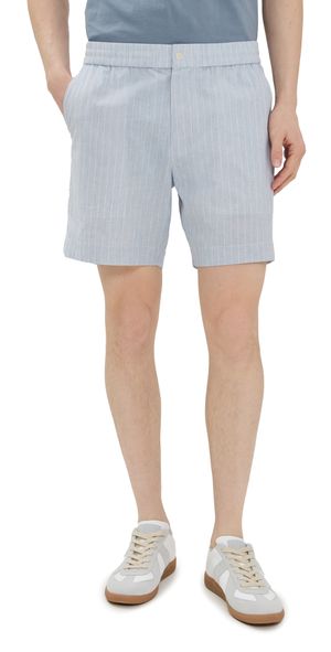 SIMKHAI Sebastian Shorts 7'' Haze Stripe M