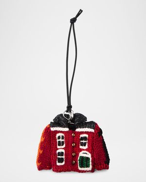 Houde Cardigan Knit Bag Charm