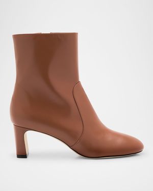 Babette Leather Ankle Booties