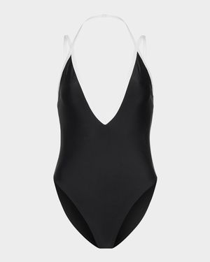 Bia Plunge One-Piece Swimsuit