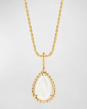 Serpent Boheme 18K Yellow Gold Mother-of-Pearl Medium Pendant Necklace