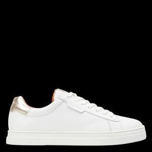Schmoove - Baskets basses en cuir - Taille 41 - Blanc